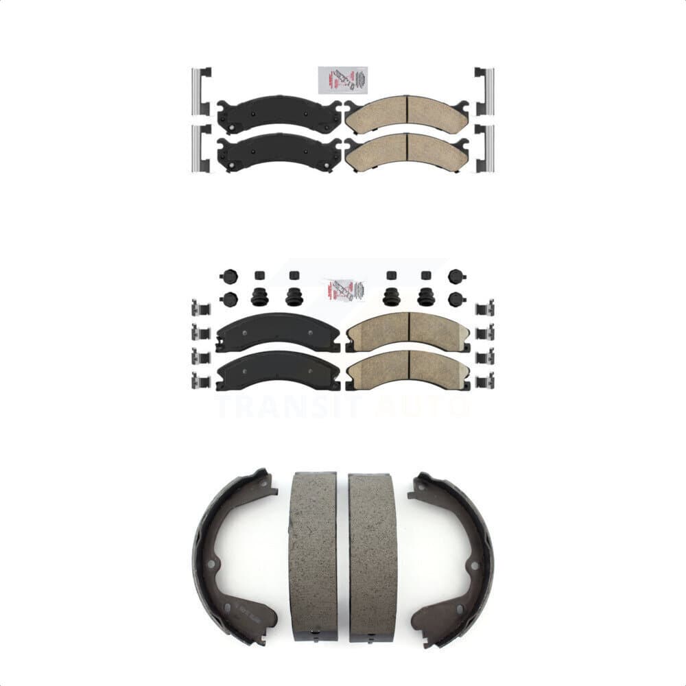 Transit Auto - KNN-100779 - Front and Rear Disc Brake Pad Kits image 1