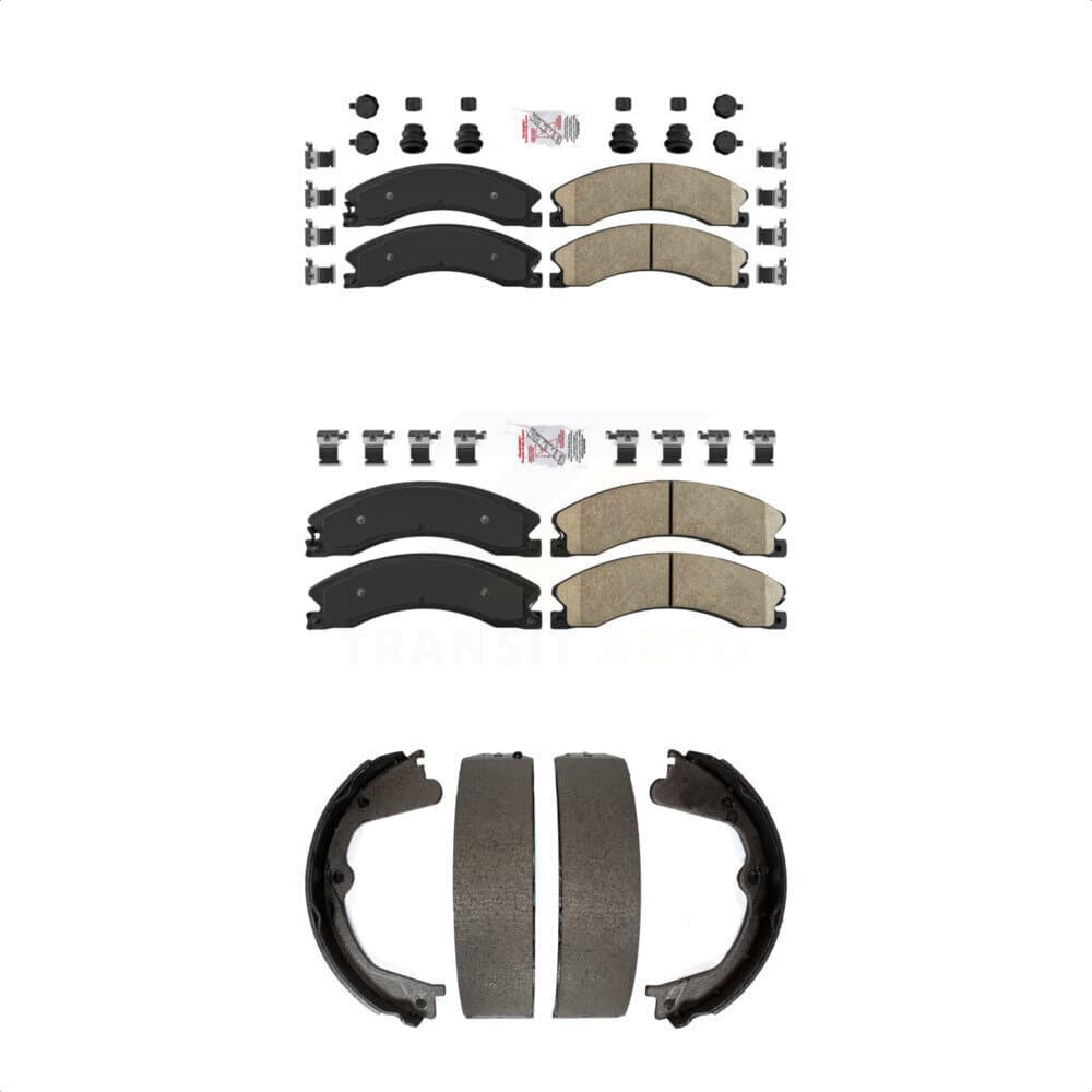 Transit Auto - KNN-100782 - Front and Rear Disc Brake Pad Kits image 1