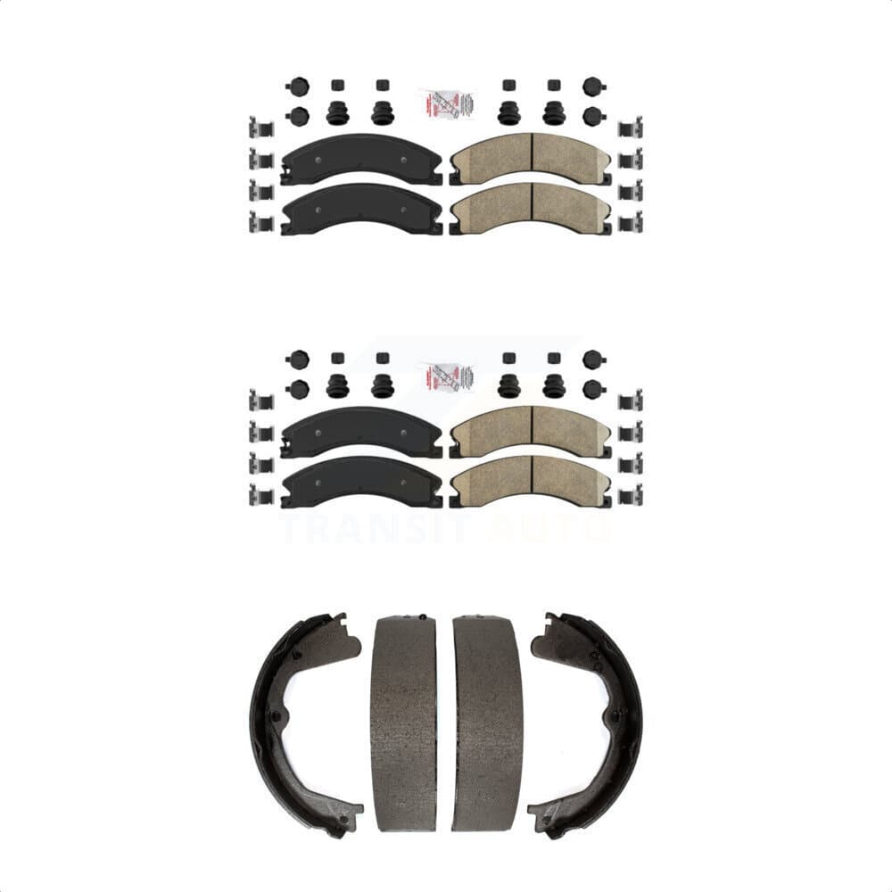 Transit Auto - KNN-100788 - Front and Rear Disc Brake Pad Kits image 1
