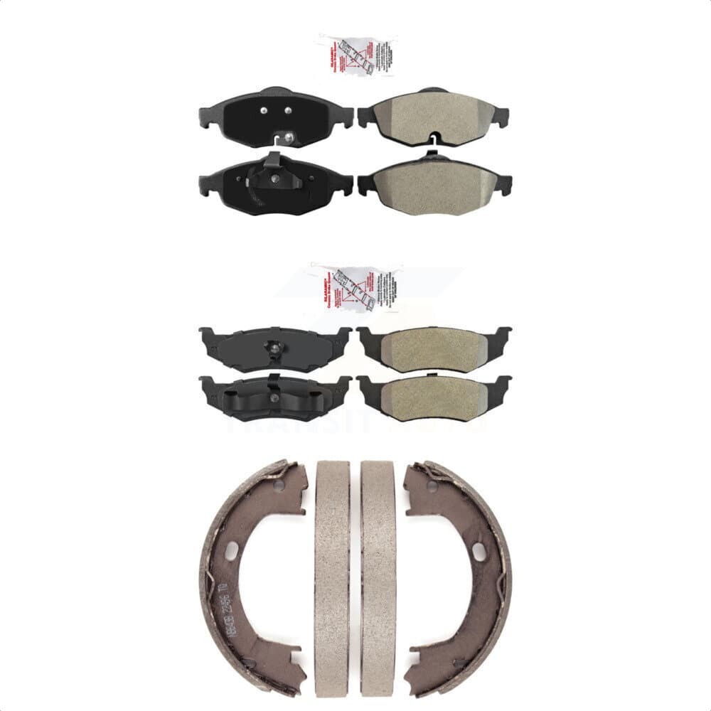 Transit Auto - KNN-100791 - Front and Rear Disc Brake Pad Kits image 1