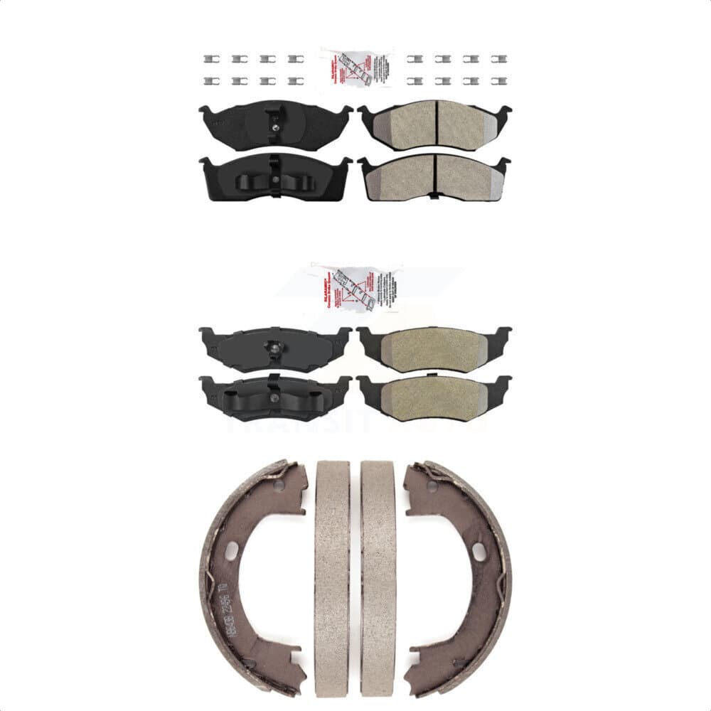 Transit Auto - KNN-100794 - Front and Rear Disc Brake Pad Kits image 1