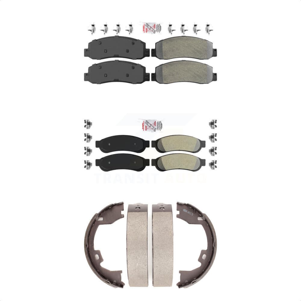 Transit Auto - KNN-100805 - Front and Rear Disc Brake Pad Kits image 1