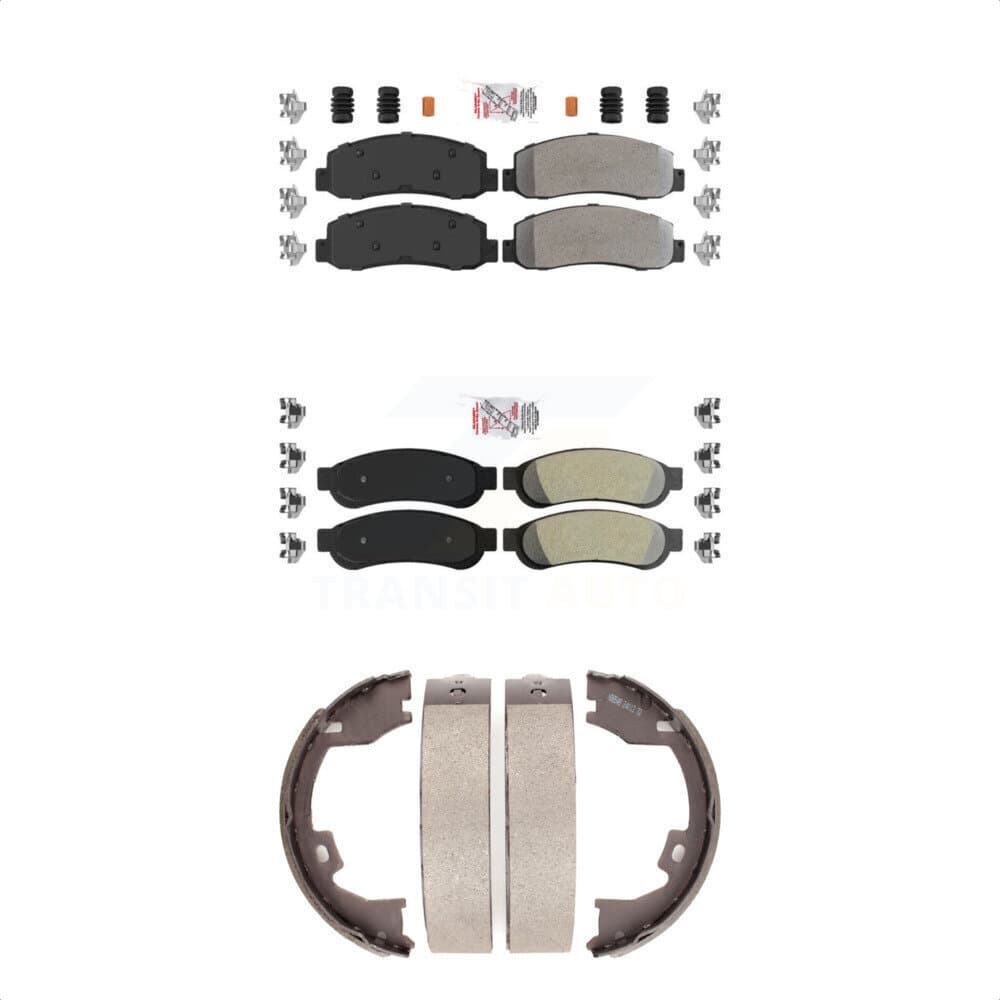 Transit Auto - KNN-100806 - Front and Rear Disc Brake Pad Kits image 1