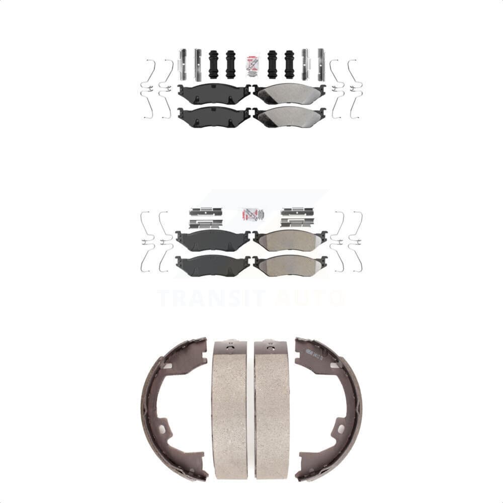 Transit Auto - KNN-100811 - Front and Rear Disc Brake Pad Kits image 1
