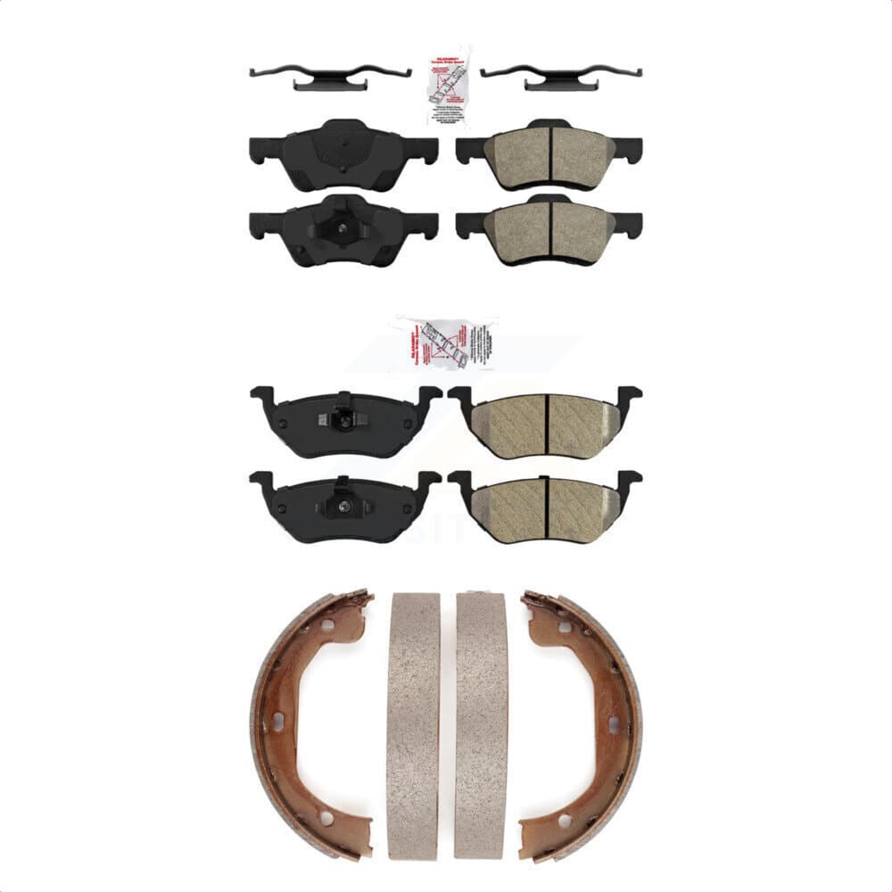 Transit Auto - KNN-100850 - Front and Rear Disc Brake Pad Kits image 1