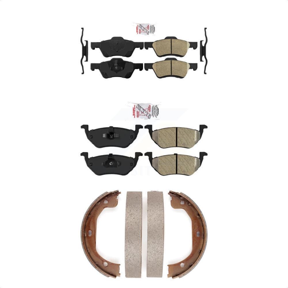 Transit Auto - KNN-100853 - Front and Rear Disc Brake Pad Kits image 1