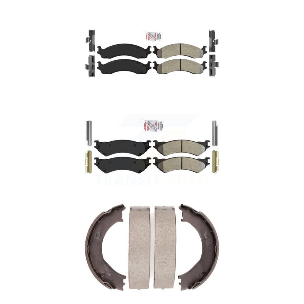 Transit Auto - KNN-100863 - Front and Rear Disc Brake Pad Kits image 1