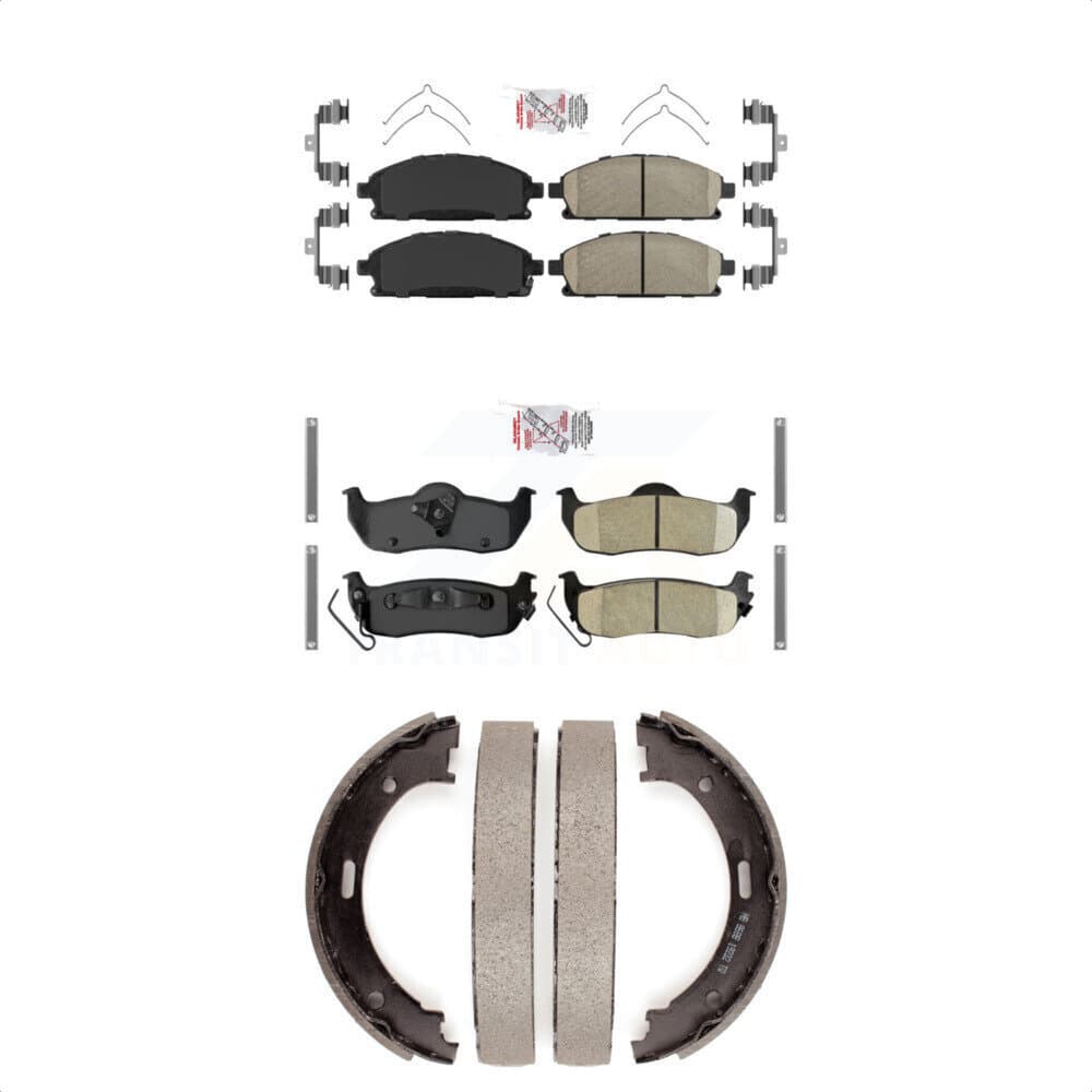 Transit Auto - KNN-100894 - Front and Rear Disc Brake Pad Kits image 1