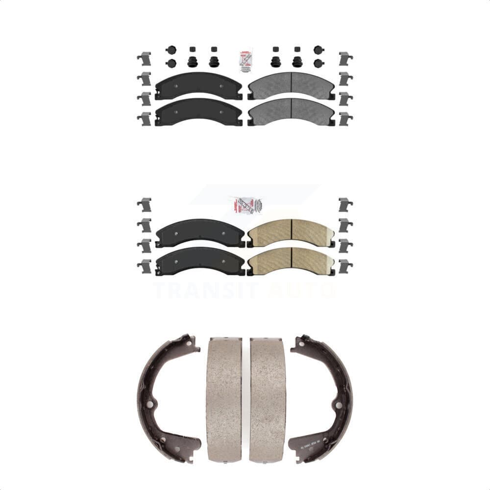 Transit Auto - KNN-100910 - Front and Rear Disc Brake Pad Kits image 1