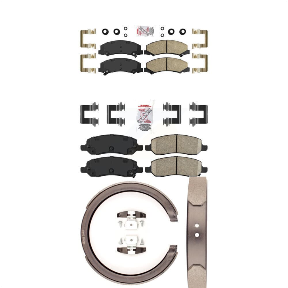 Transit Auto - KNN-100919 - Front and Rear Disc Brake Pad Kits image 1