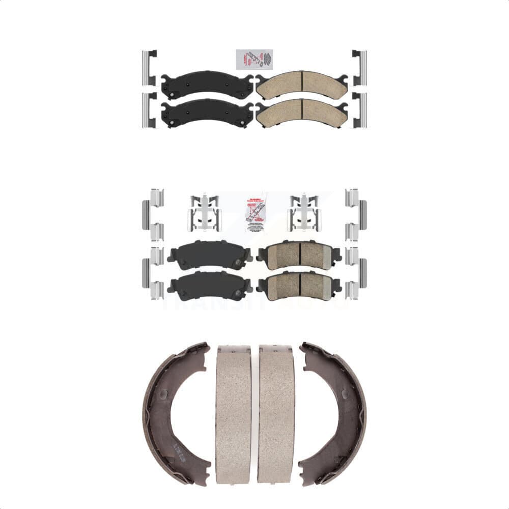 Transit Auto - KNN-100922 - Front and Rear Disc Brake Pad Kits image 1
