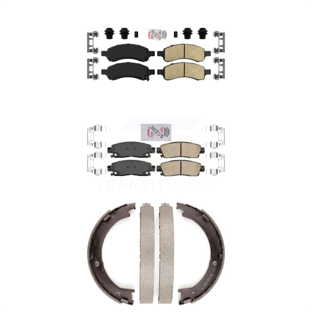 Transit Auto - KNN-100938 - Front and Rear Disc Brake Pad Kits image 1