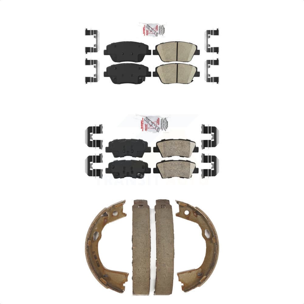 Transit Auto - KNN-100959 - Front and Rear Disc Brake Pad Kits image 1