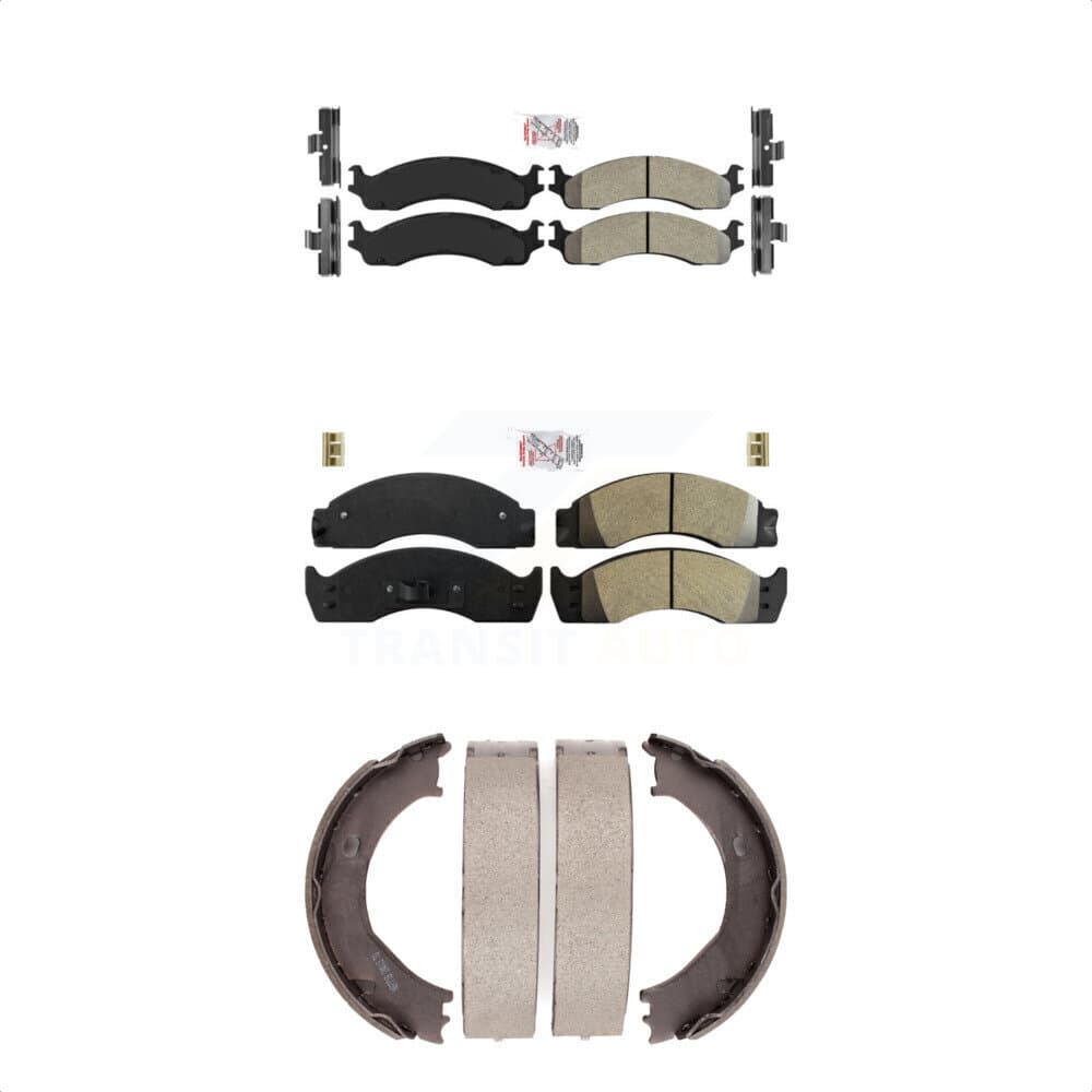 Transit Auto - KNN-100976 - Front and Rear Disc Brake Pad Kits image 1