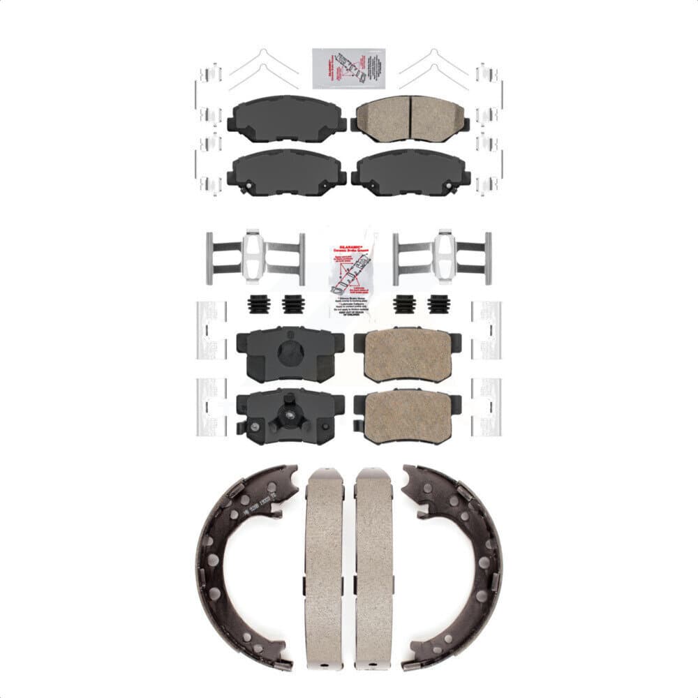 Transit Auto - KNN-100988 - Front and Rear Disc Brake Pad Kits image 1