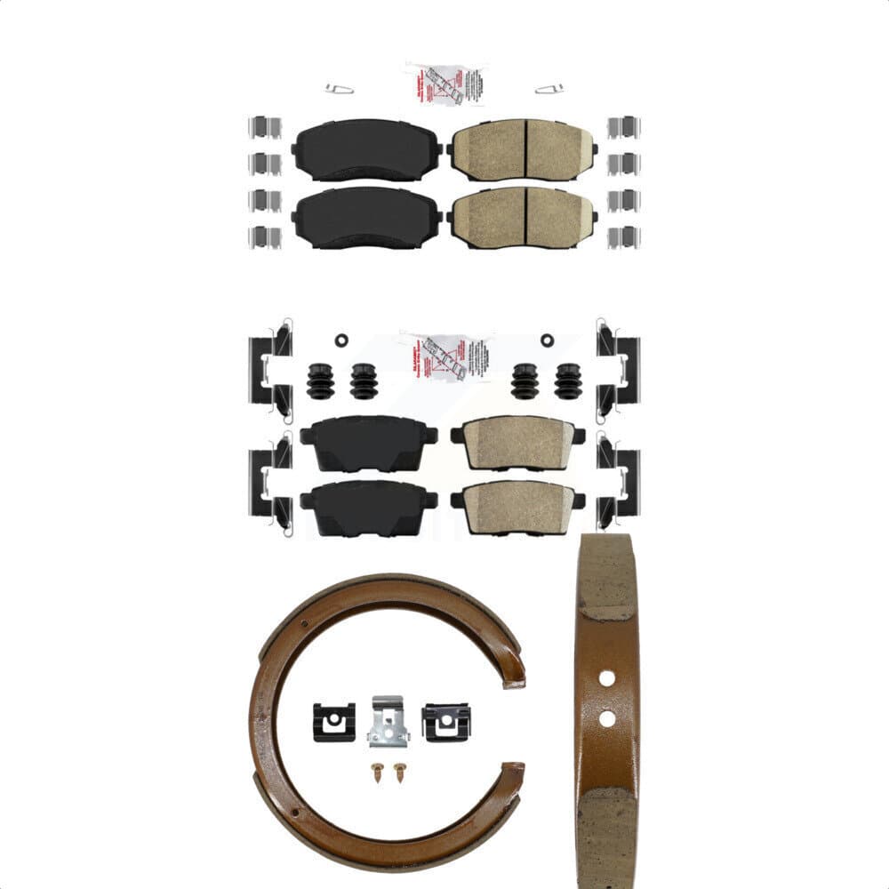 Transit Auto - KNN-101000 - Front and Rear Disc Brake Pad Kits image 1