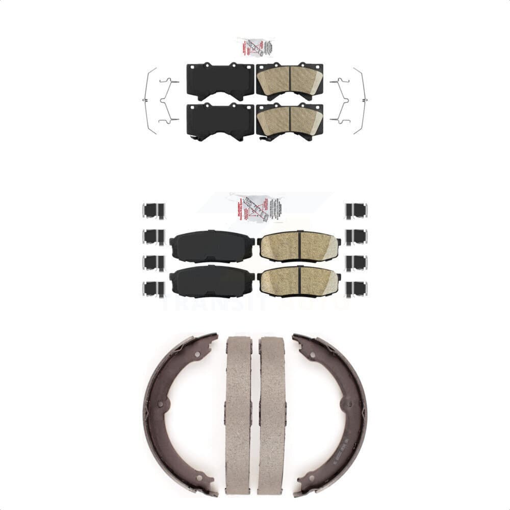 Transit Auto - KNN-101002 - Front and Rear Disc Brake Pad Kits image 1