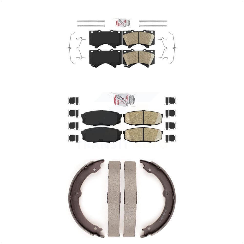 Transit Auto - KNN-101003 - Front and Rear Disc Brake Pad Kits image 1
