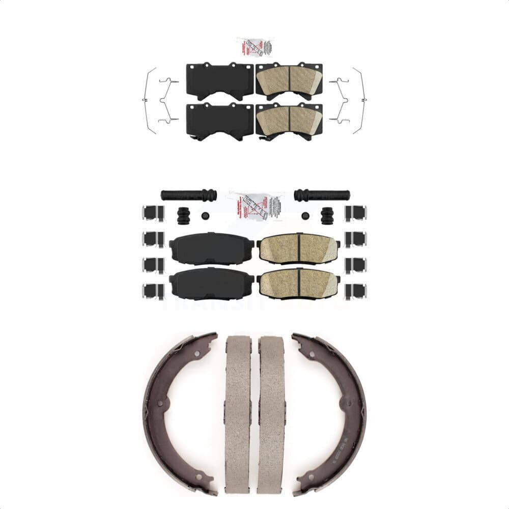 Transit Auto - KNN-101004 - Front and Rear Disc Brake Pad Kits image 1