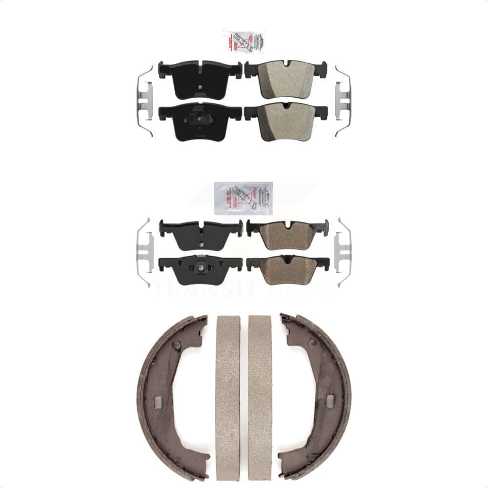Transit Auto - KNN-101027 - Front and Rear Disc Brake Pad Kits image 1