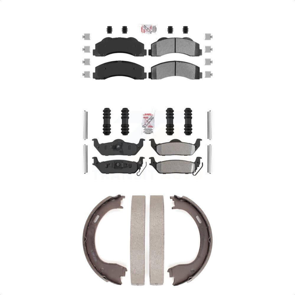 Transit Auto - KNN-101040 - Front and Rear Disc Brake Pad Kits image 1