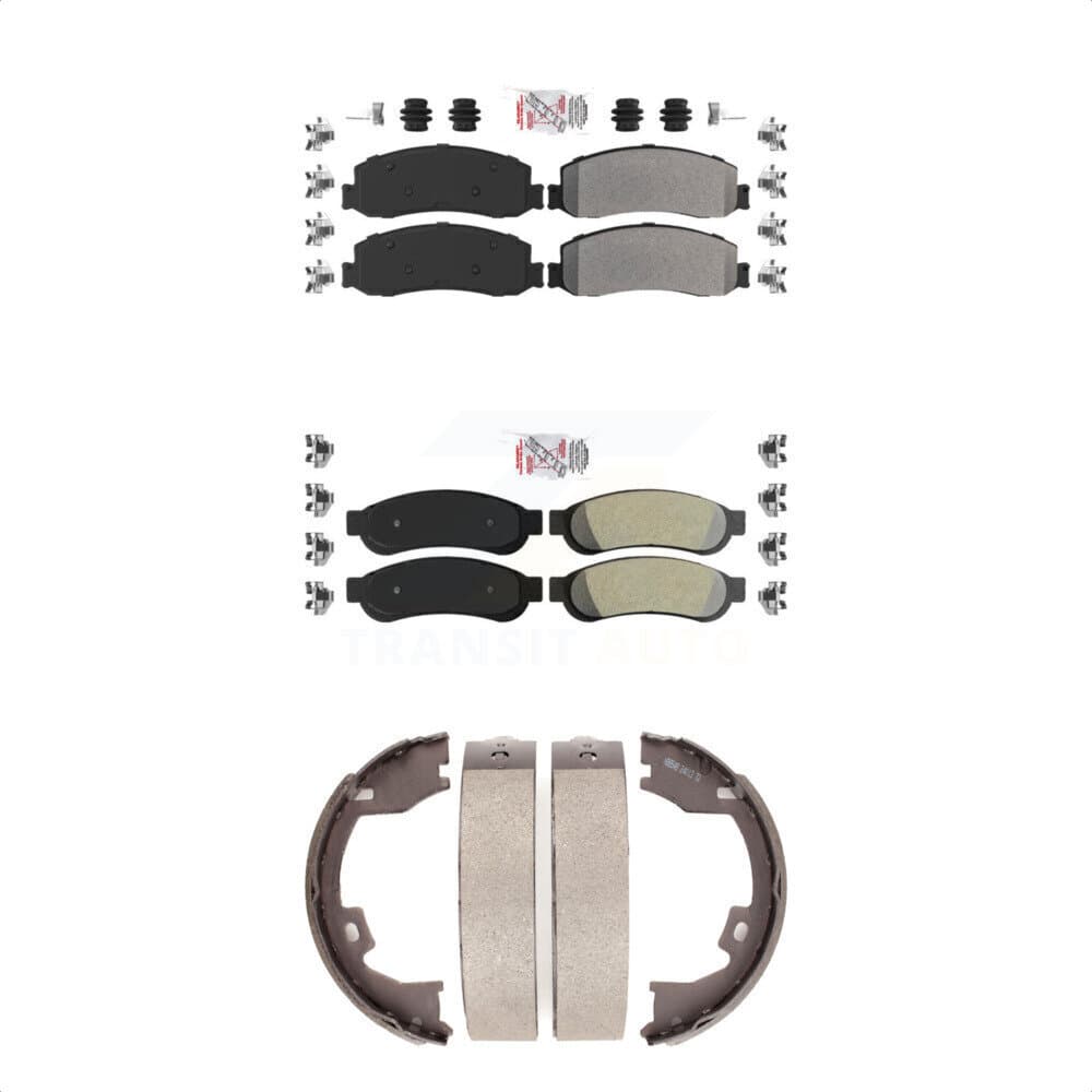 Transit Auto - KNN-101051 - Front and Rear Disc Brake Pad Kits image 1