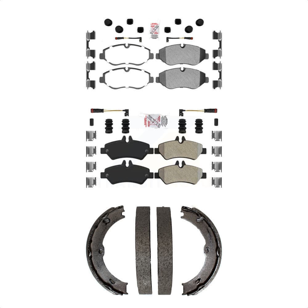 Transit Auto - KNN-101099 - Front and Rear Disc Brake Pad Kits image 1