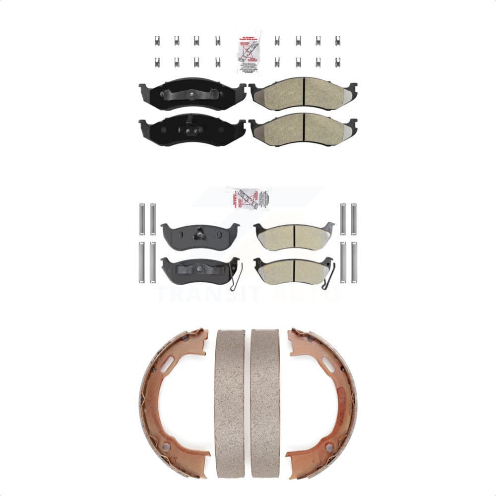 Transit Auto - KNN-101113 - Front and Rear Disc Brake Pad Kits image 1
