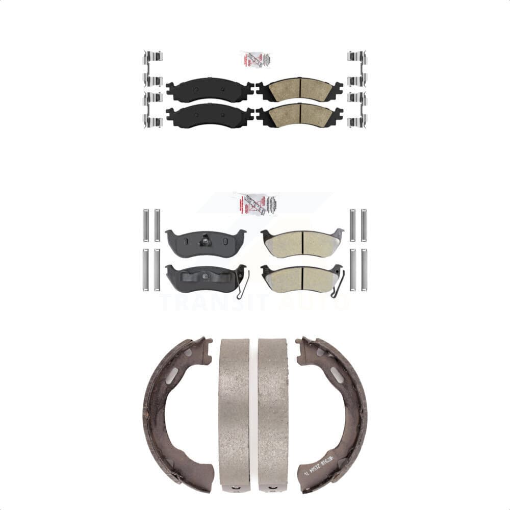Transit Auto - KNN-101115 - Front and Rear Disc Brake Pad Kits image 1