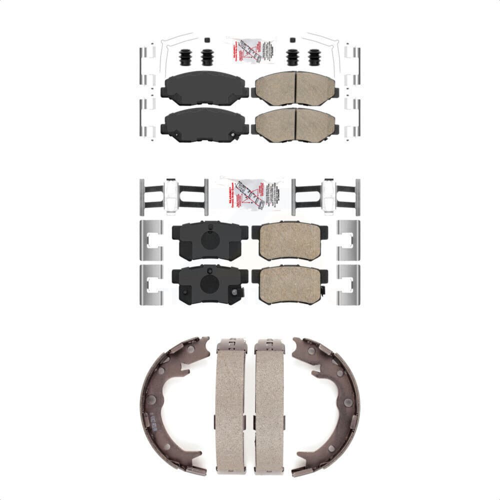 Transit Auto - KNN-101148 - Front and Rear Disc Brake Pad Kits image 1