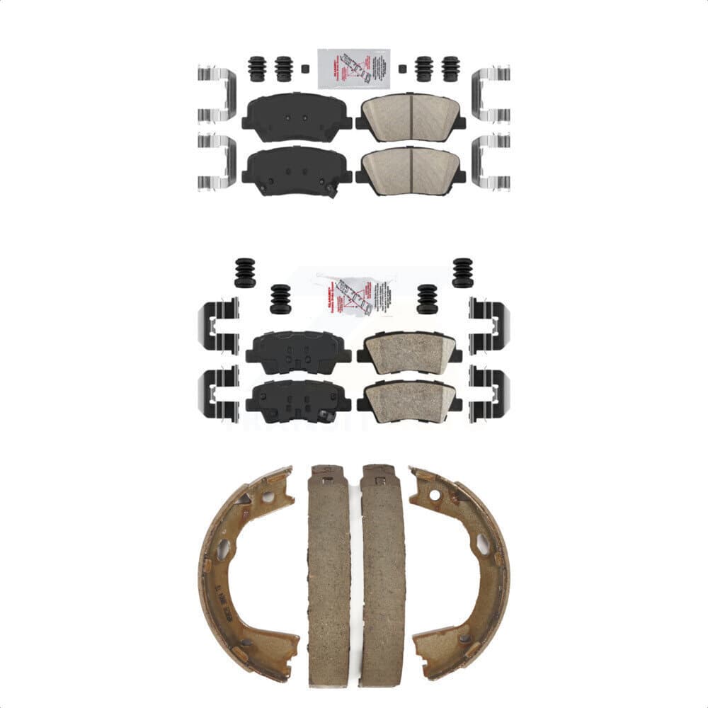 Transit Auto - KNN-101188 - Front and Rear Disc Brake Pad Kits image 1
