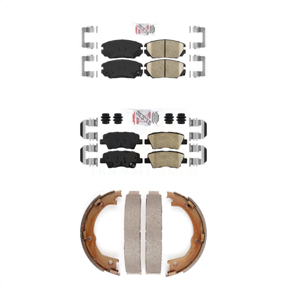 Transit Auto - KNN-101210 - Front and Rear Disc Brake Pad Kits image 1