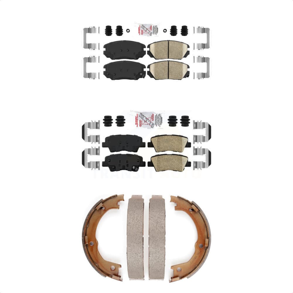 Transit Auto - KNN-101211 - Front and Rear Disc Brake Pad Kits image 1