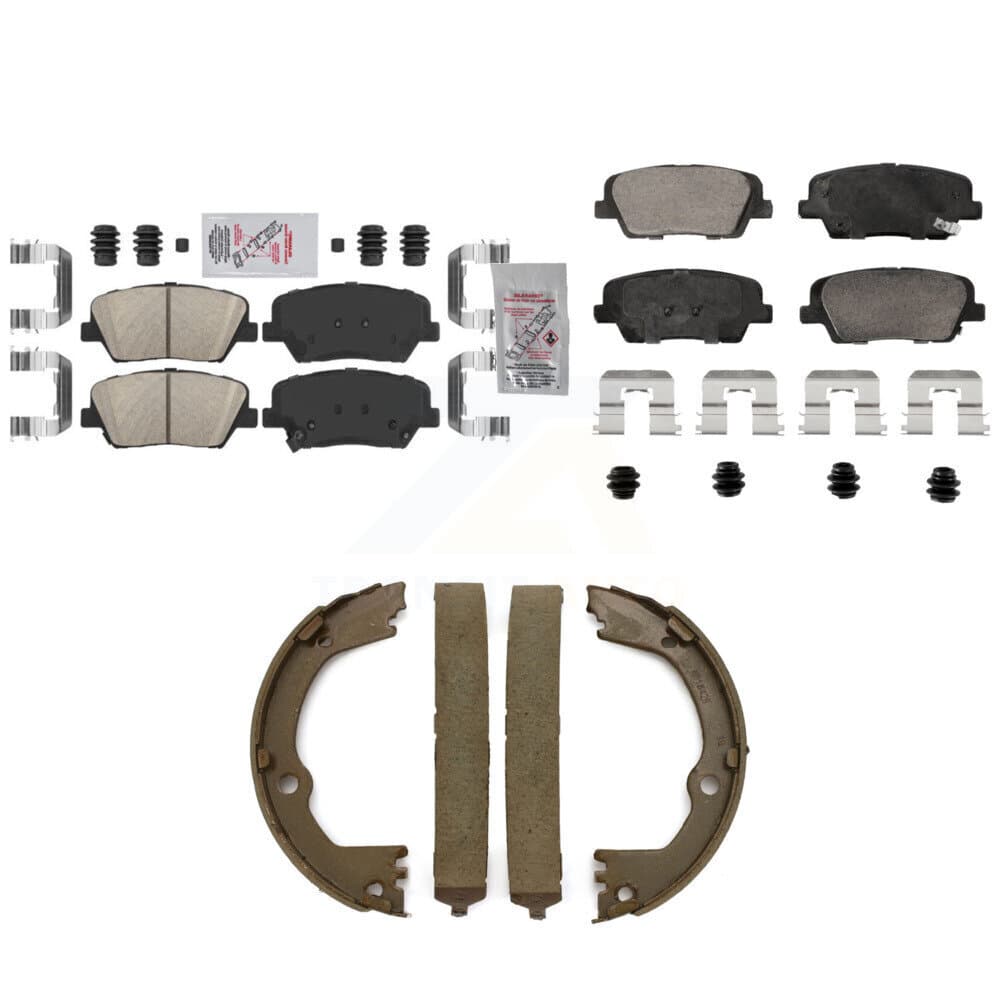 Transit Auto - KNN-101249 - Front and Rear Disc Brake Pad Kits image 1
