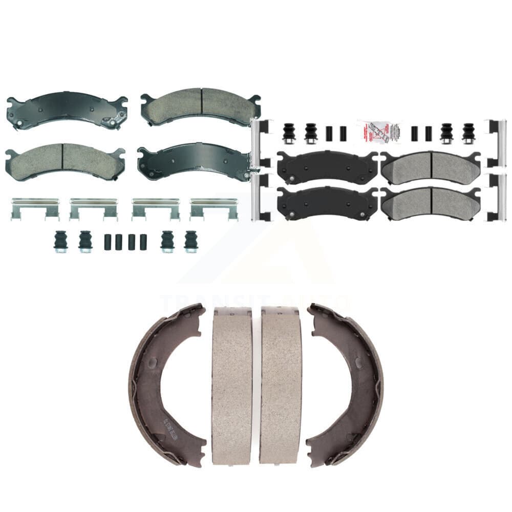 Transit Auto - KNN-101255 - Front and Rear Disc Brake Pad Kits image 1