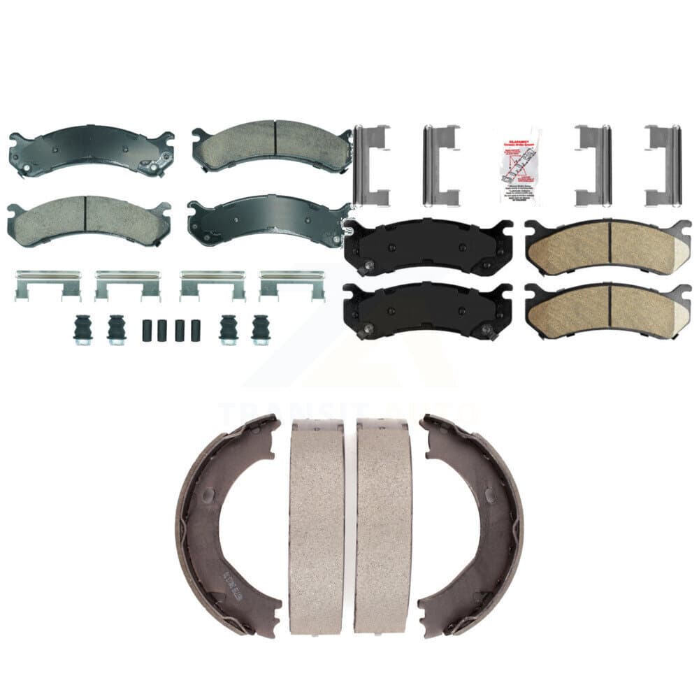 Transit Auto - KNN-101256 - Front and Rear Disc Brake Pad Kits image 1