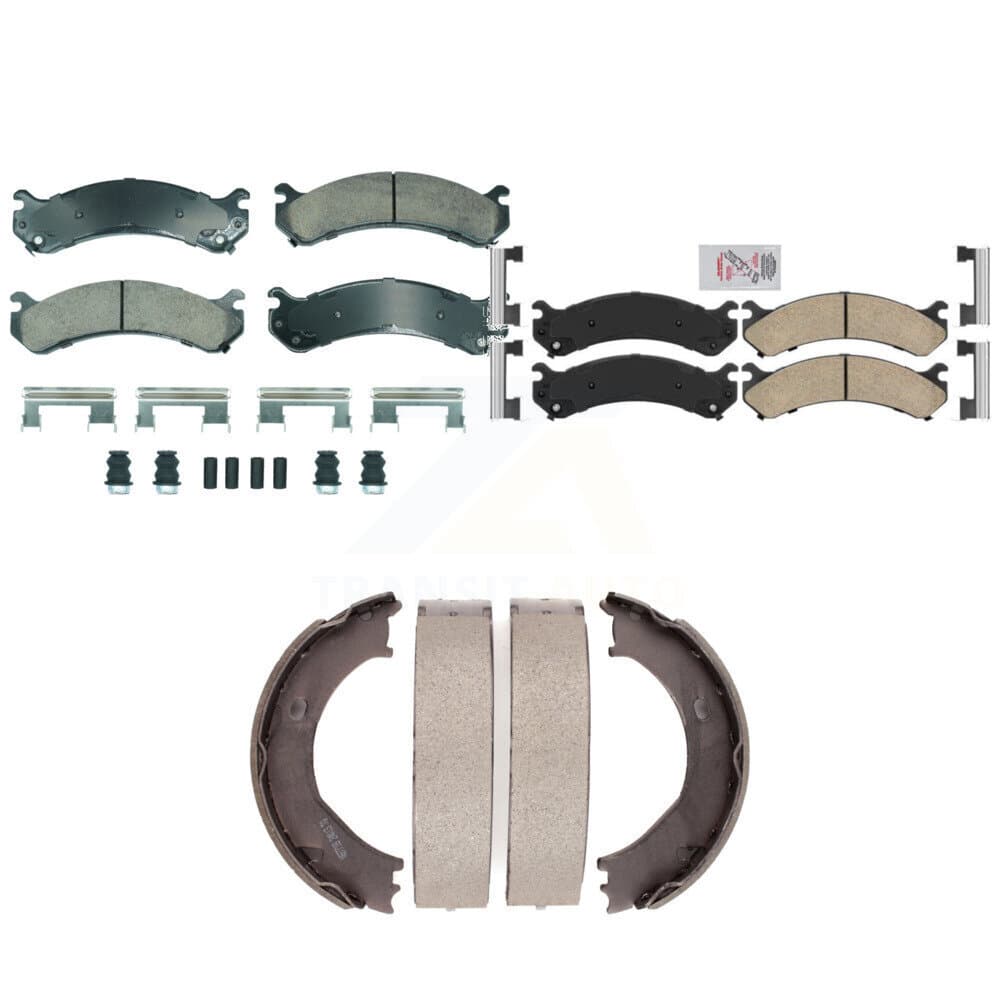 Transit Auto - KNN-101261 - Front and Rear Disc Brake Pad Kits image 1