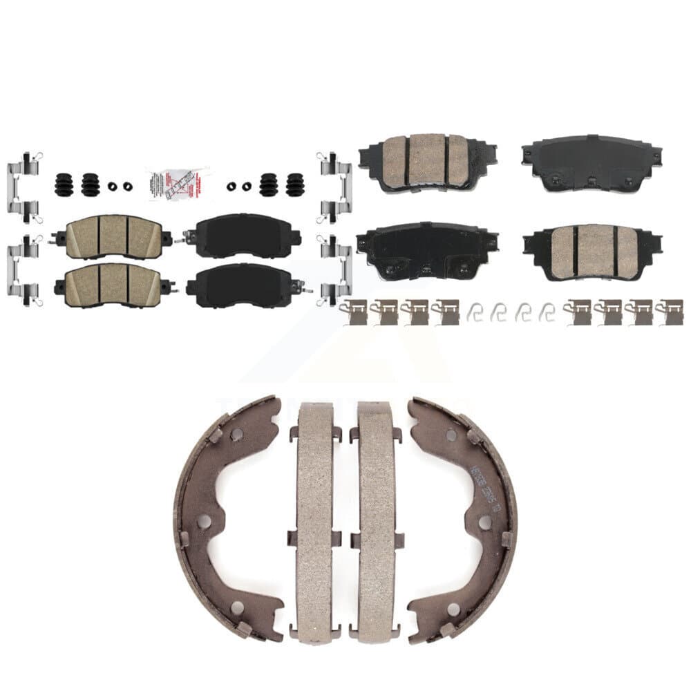 Transit Auto - KNN-101264 - Front and Rear Disc Brake Pad Kits image 1