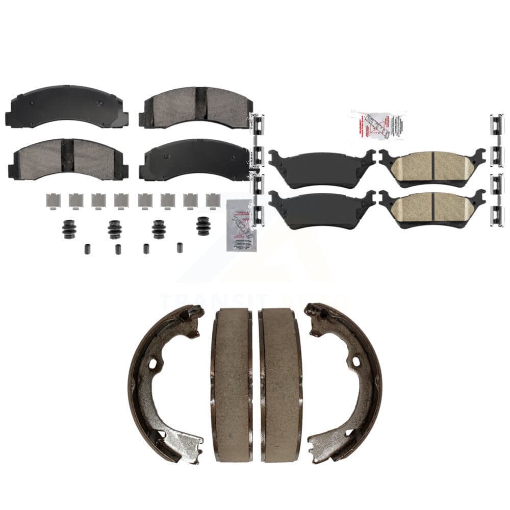 Transit Auto - KNN-101275 - Front and Rear Disc Brake Pad Kits image 1