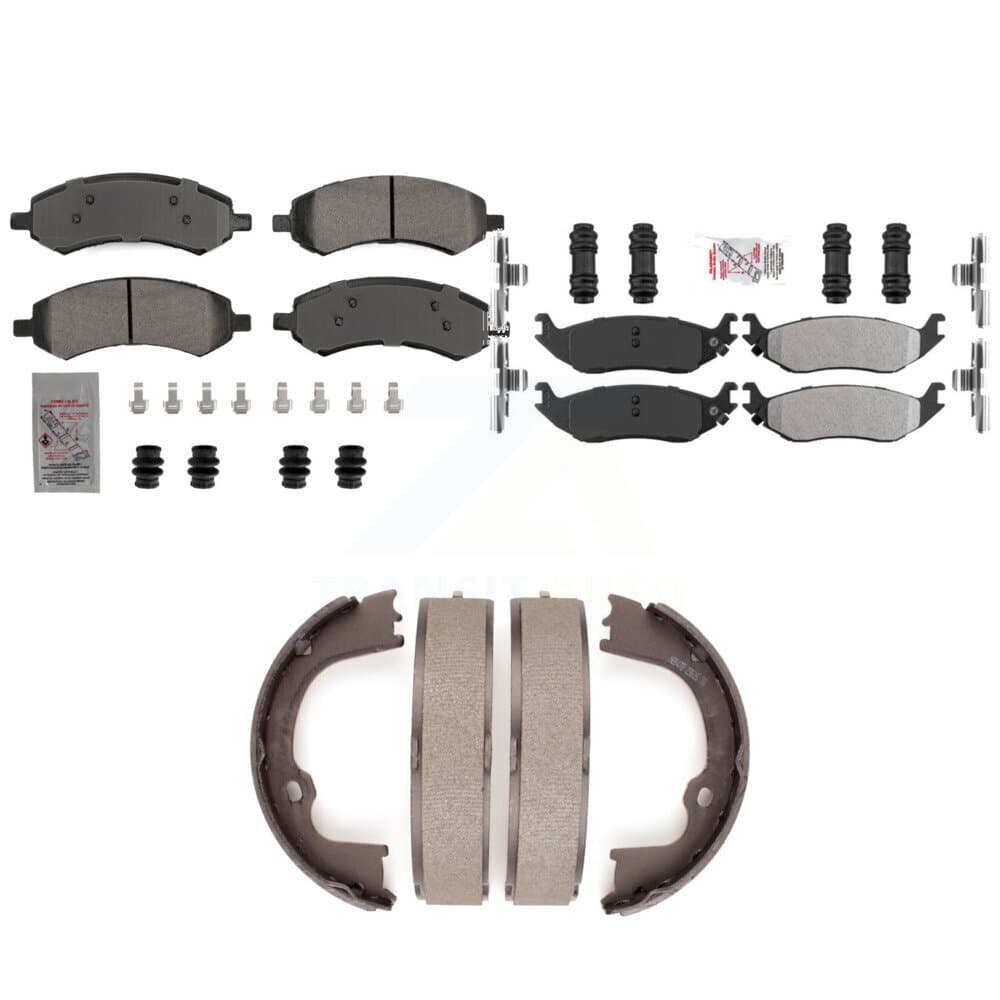 Transit Auto - KNN-101278 - Front and Rear Disc Brake Pad Kits image 1