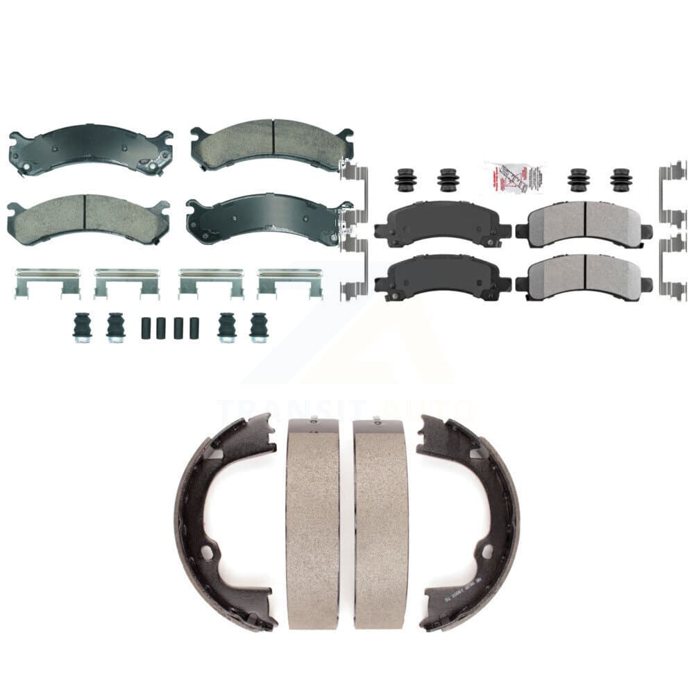 Transit Auto - KNN-101286 - Front and Rear Disc Brake Pad Kits image 1
