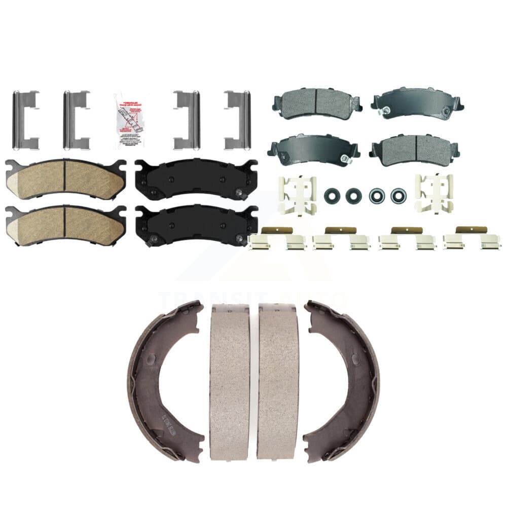 Transit Auto - KNN-101304 - Front and Rear Disc Brake Pad Kits image 1