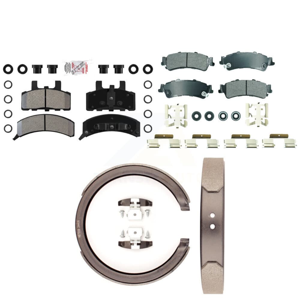 Transit Auto - KNN-101307 - Front and Rear Disc Brake Pad Kits image 1