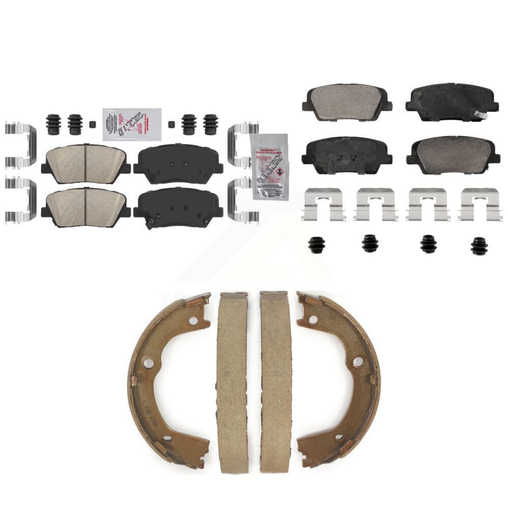 Transit Auto - KNN-101308 - Front and Rear Disc Brake Pad Kits image 1