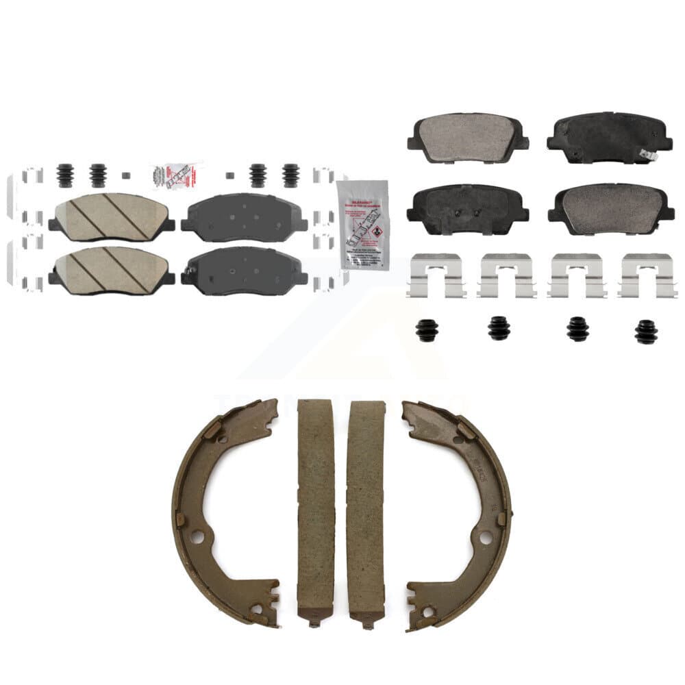Transit Auto - KNN-101313 - Front and Rear Disc Brake Pad Kits image 1