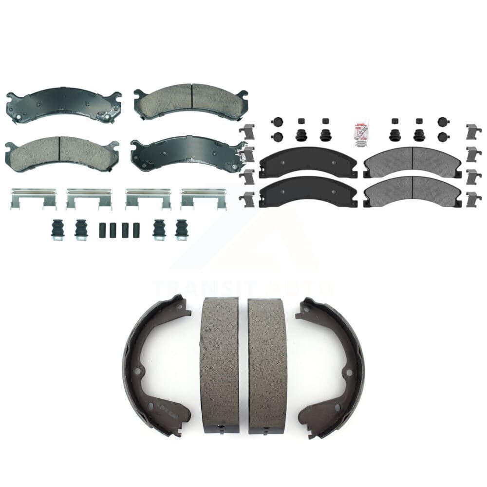 Transit Auto - KNN-101321 - Front and Rear Disc Brake Pad Kits image 1