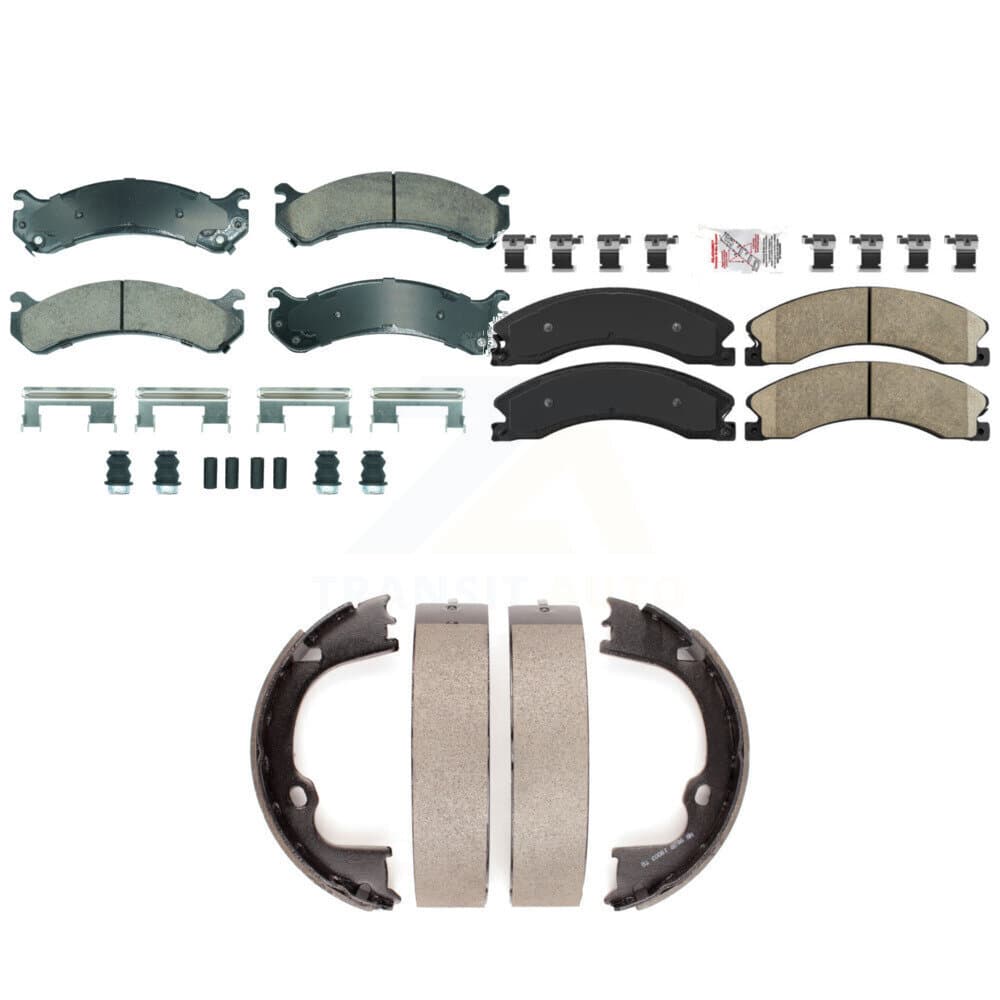 Transit Auto - KNN-101324 - Front and Rear Disc Brake Pad Kits image 1
