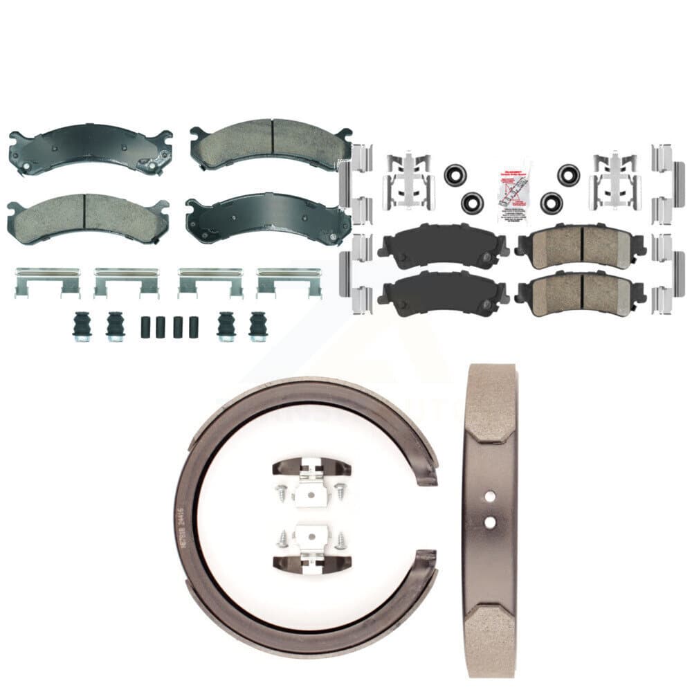 Transit Auto - KNN-101329 - Front and Rear Disc Brake Pad Kits image 1