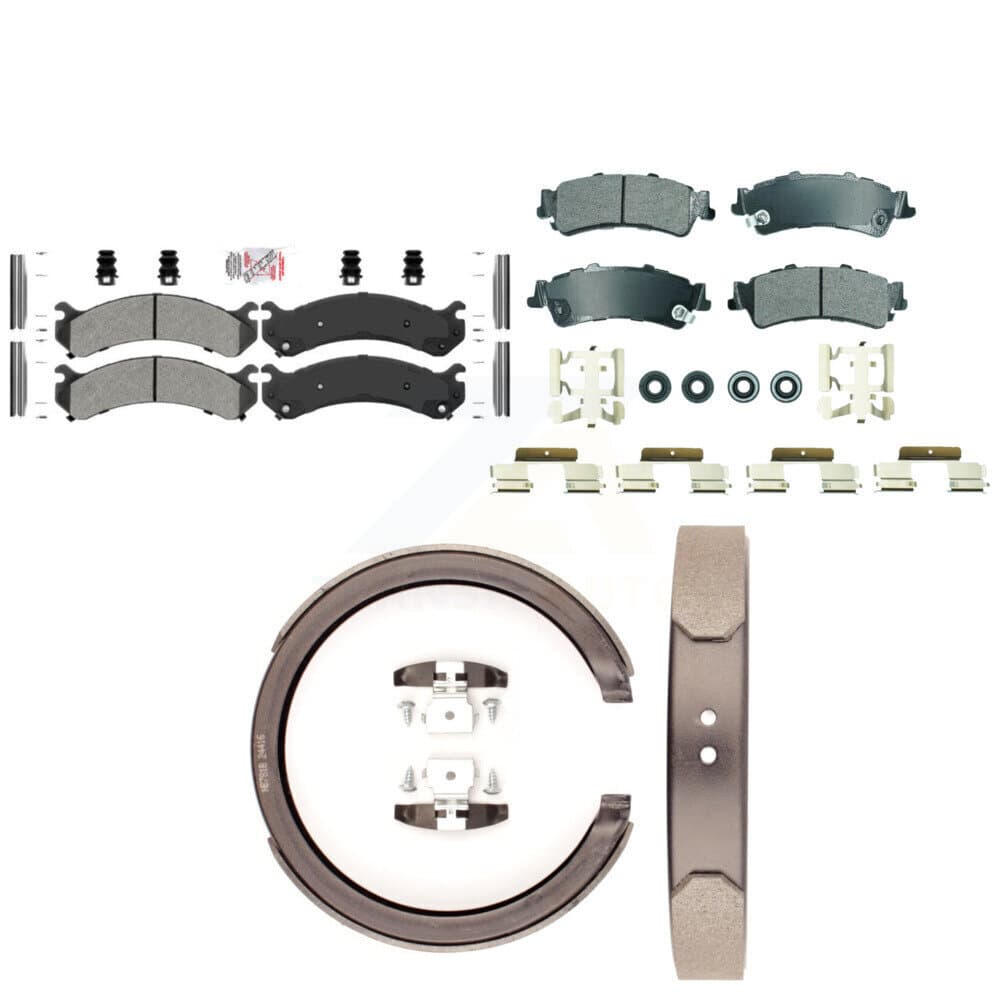 Transit Auto - KNN-101330 - Front and Rear Disc Brake Pad Kits image 1