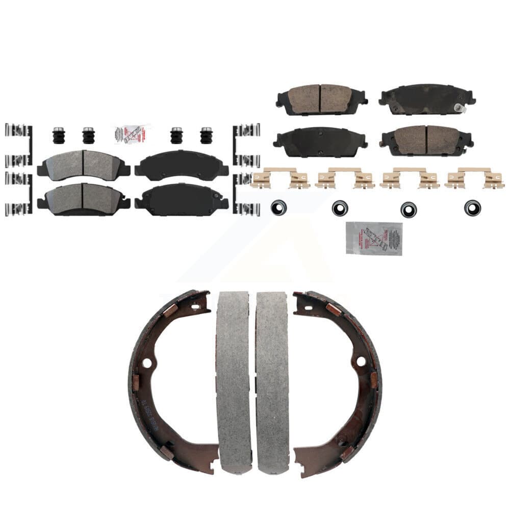 Transit Auto - KNN-101335 - Front and Rear Disc Brake Pad Kits image 1
